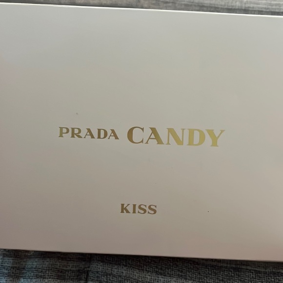 Prada Cosmetic Bags Clutch White Double Bags Snap Together - Picture 2 of 6